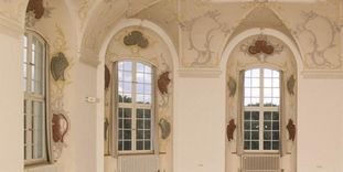 Fenster im Kapitelsaal, Kloster Wiblingen