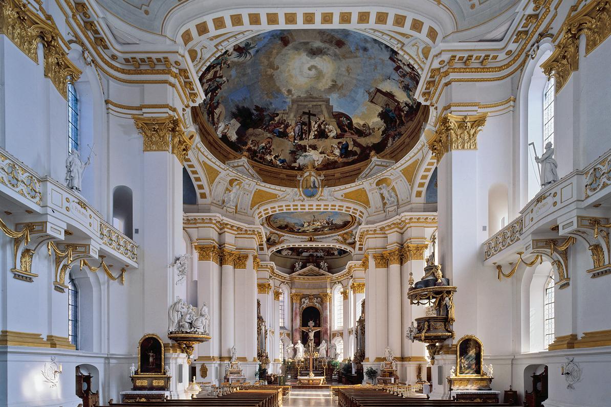 Kloster Wiblingen, Klosterkirche innen