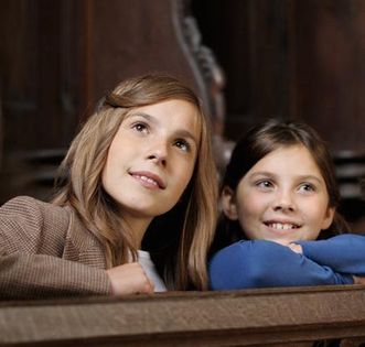 Kinder im Kloster