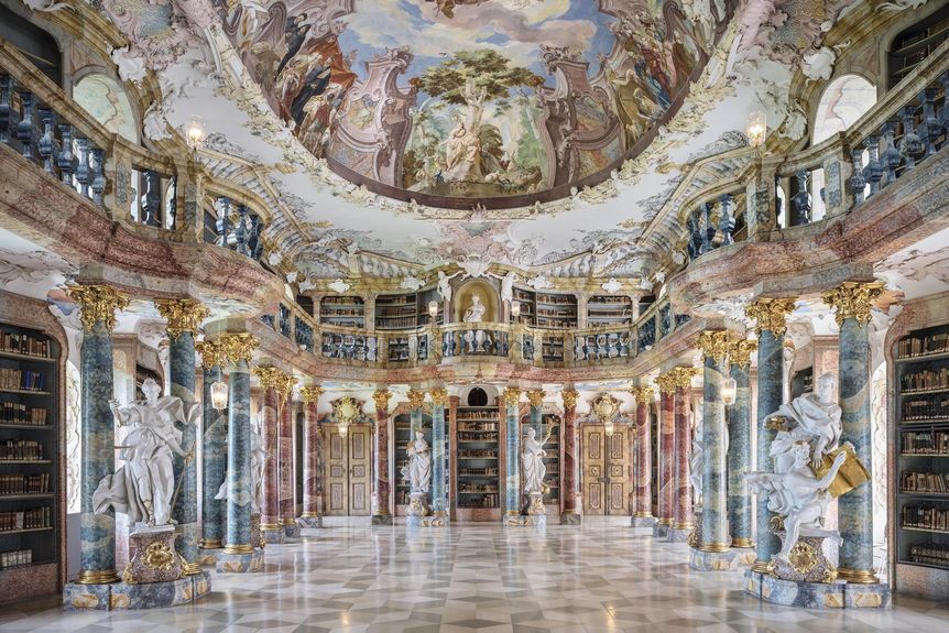 Kloster Wiblingen, Bibliothekssaal