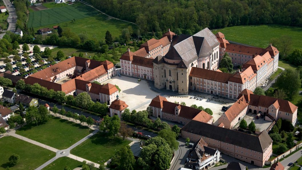 Kloster Wiblingen, Luftaufnahme