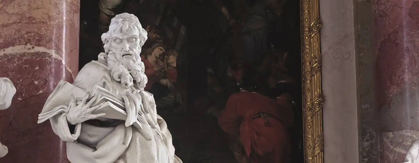 Wiblingen Monastery, high altar figure in the basilica