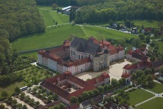 Kloster Wiblingen, Kloster Wiblingen aus der Luft