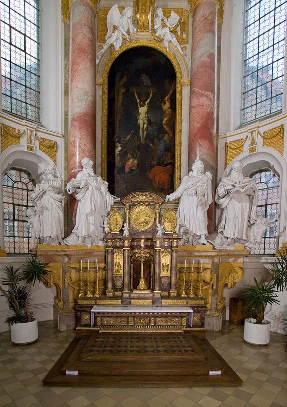 Monastère de Wiblingen, Maître-autel supérieur